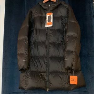 Black Eddie Bauer Luna Peak Down Parka, XXL